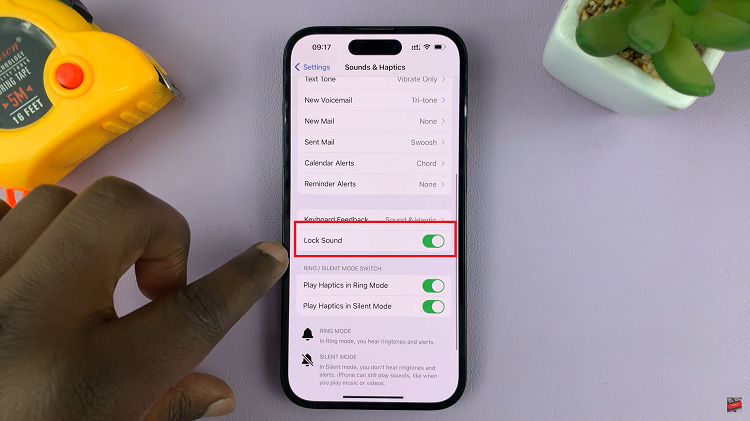  Enable & Disable Lock Screen Sounds On iPhone