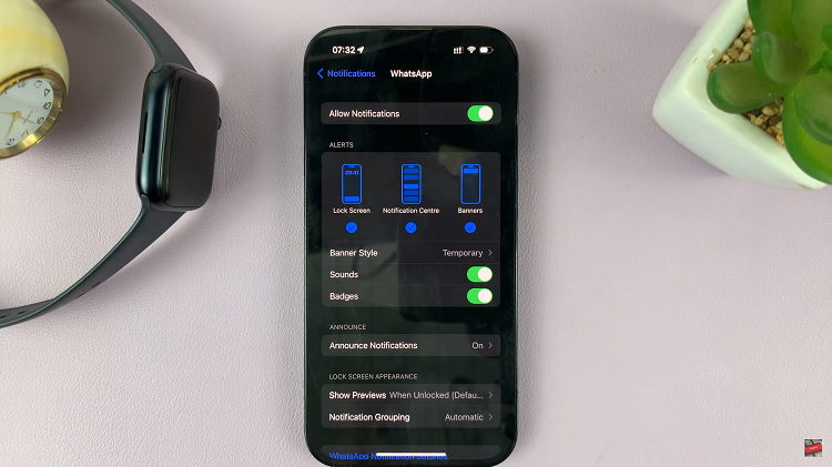 How To Allow WhatsApp Notifications On Apple Watch 