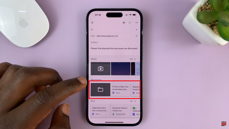 How To Attach Files To Email On iPhone How To Attach Files To Email On iPhone