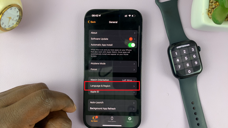 How To Change Language & Region On Apple Watch