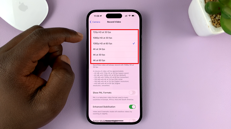 How To Change Video Resolution & Frame Rate On iPhone