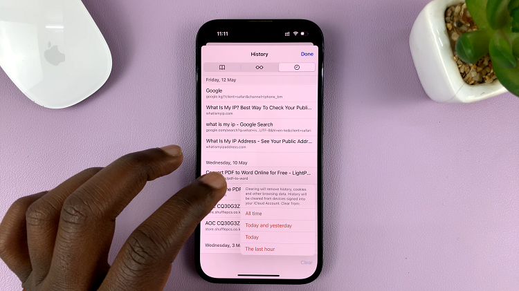 How To Delete Safari Search History On iPhone