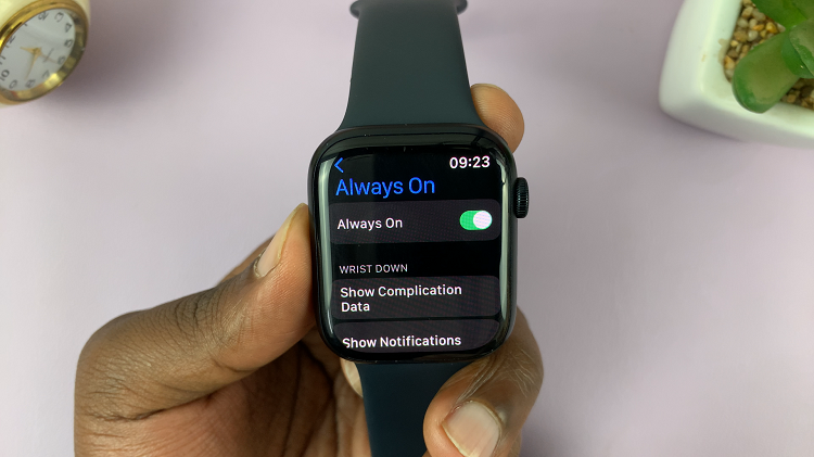 How To Disable Always On Display On Apple Watch