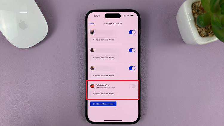 How To Disable Gmail Account Temporarily On iPhone