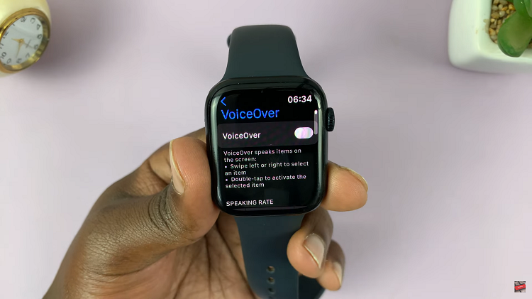 How To Disable Voice Over Mode On Apple Watch