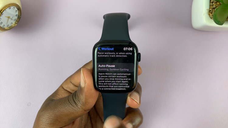 How To Disable Workout Auto-Pause On Apple Watch