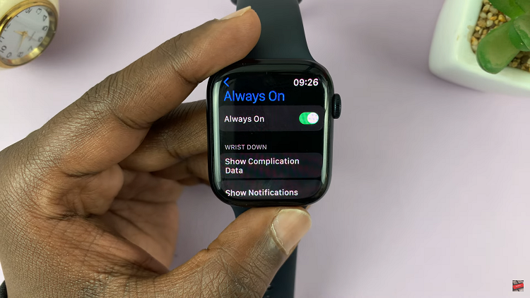 How To Enable Always ON Display On Apple Watch