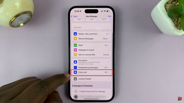 How To Lock WhatsApp Chats With Face ID On iPhone