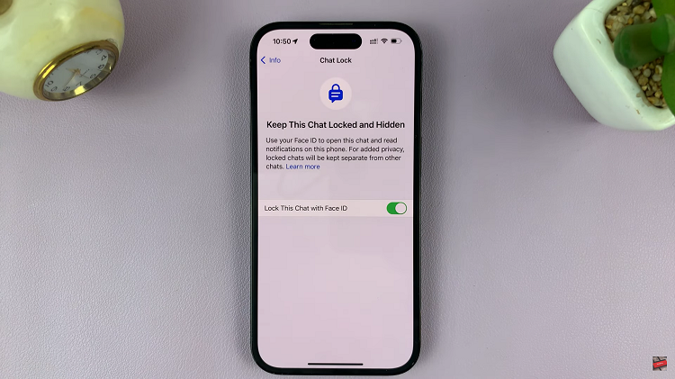 How To Lock WhatsApp Chats With Face ID On iPhone
