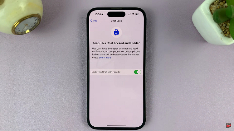 How To Lock WhatsApp Chats With Face ID On iPhone