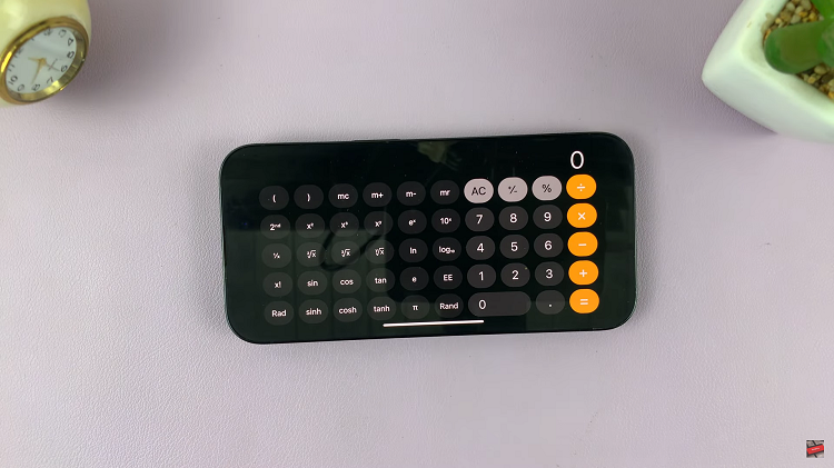 How To Open Scientific Calculator On iPhone