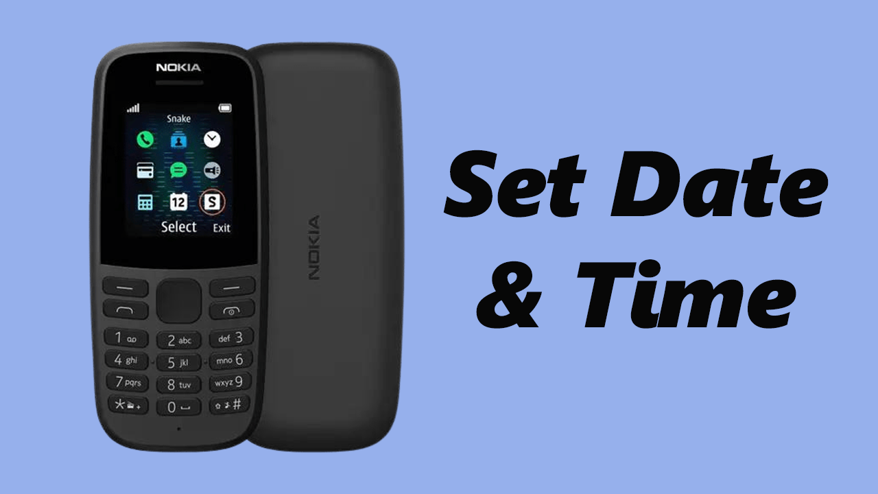 Set Date and Time In Nokia Phone