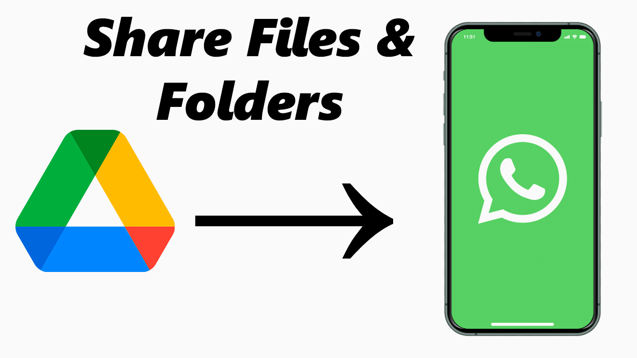 How To Share Google Drive Files Via WhatsApp On iPhone