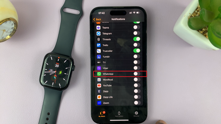 How To Turn OFF WhatsApp Notifications On Apple Watch