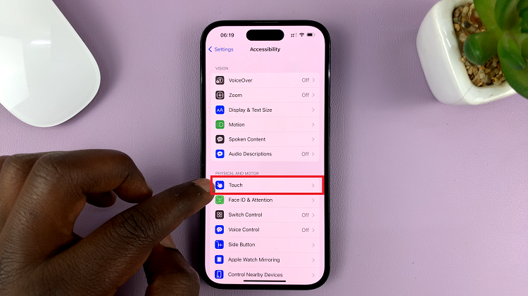 How To Turn Off Touch Accommodations On iPhone