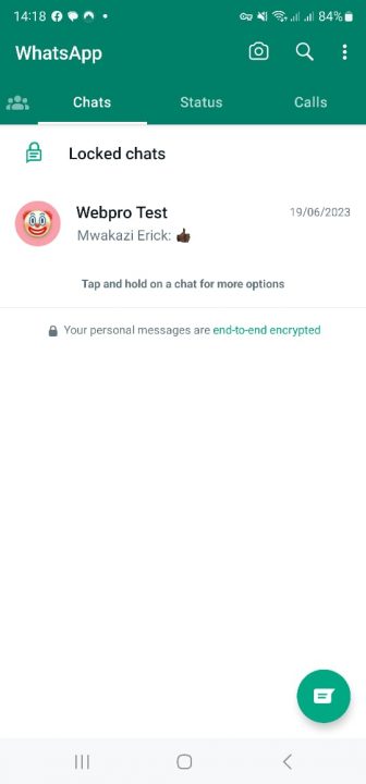 How To View Locked Chats On WhatsApp