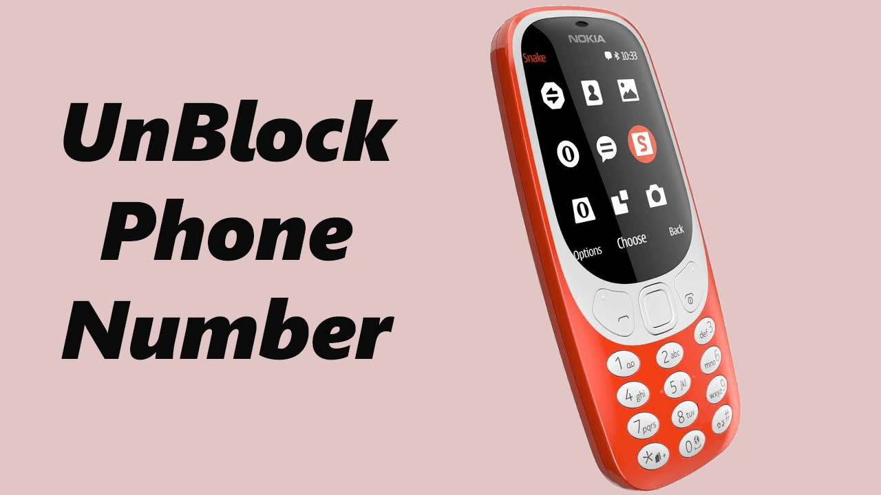 Unblock Phone Number In Nokia Phones