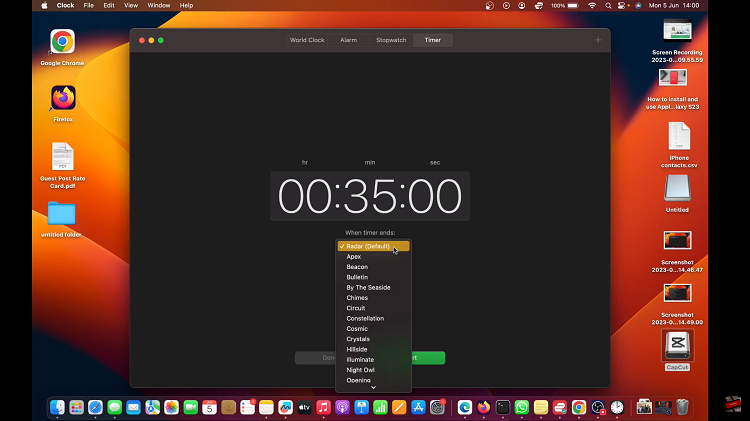 How To Set A Timer On MacBook
