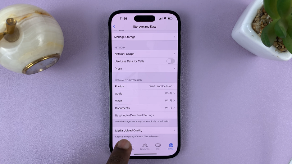 Media Upload Quality On WhatsApp For iPhone