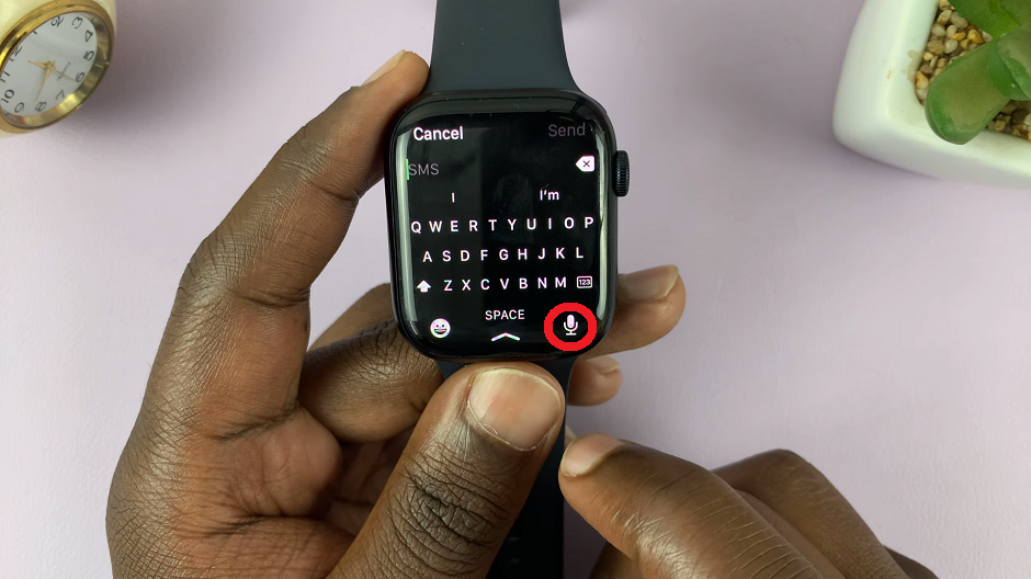 Enable Dictation On Apple Watch