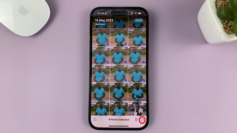 Change Multiple Photos Date and Time On iPhone