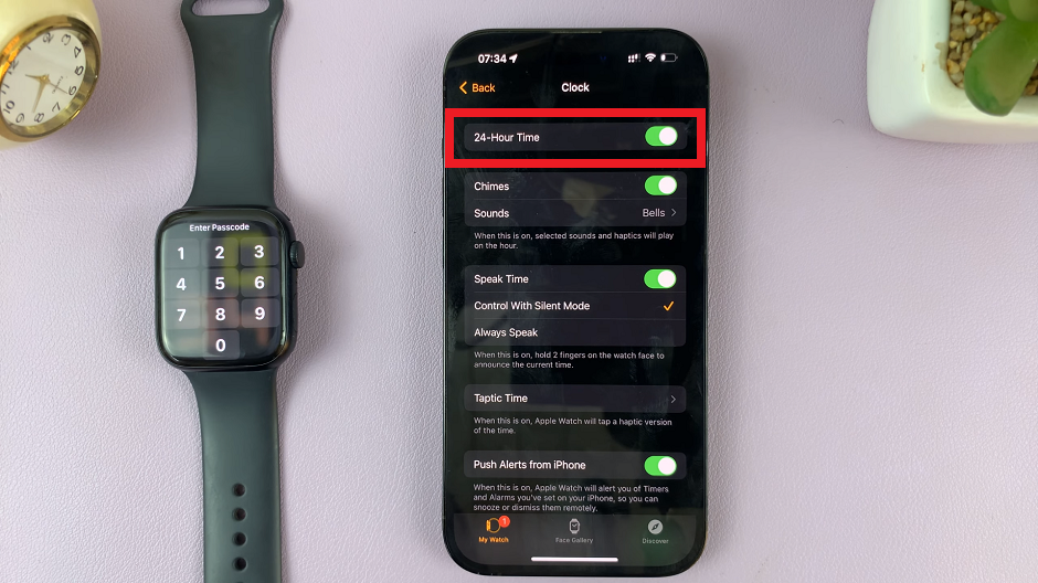 How To Enable 24 Hour Clock Format On Apple Watch