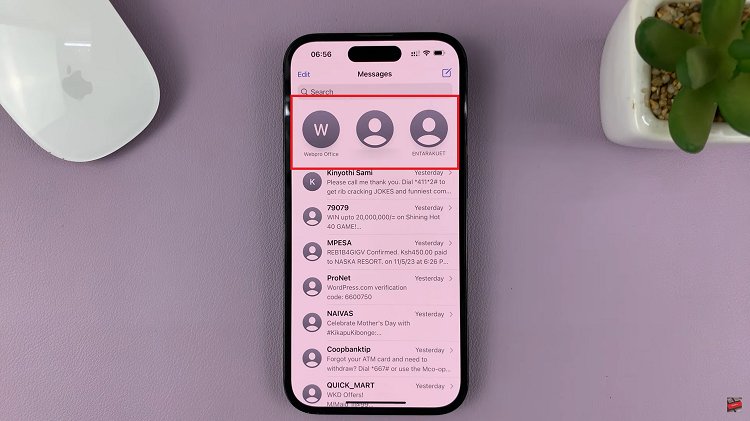 Pin & Unpin Text Messages On iPhone