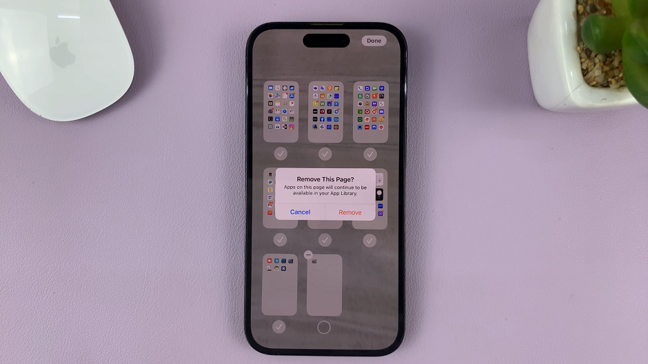 How To Delete a Home Screen Page On iPhone