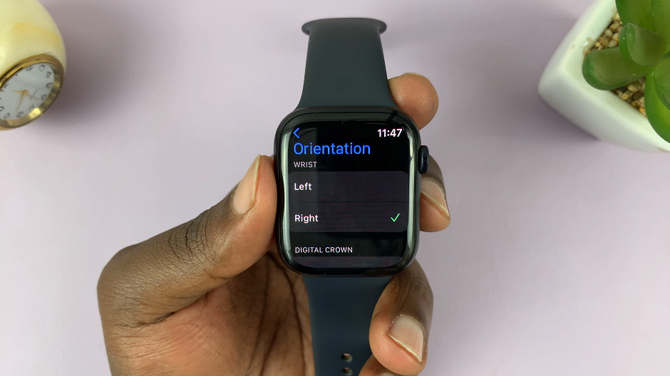 How To Change Apple Watch Orientation To Right