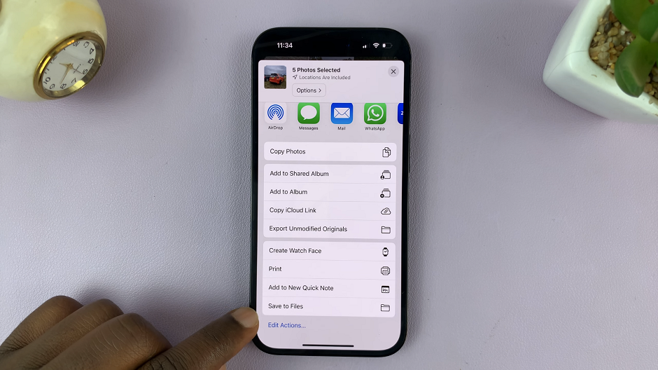 How To Save Photos to Files App