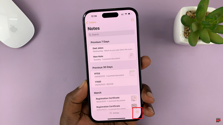 Scan PDF Document On iPhone