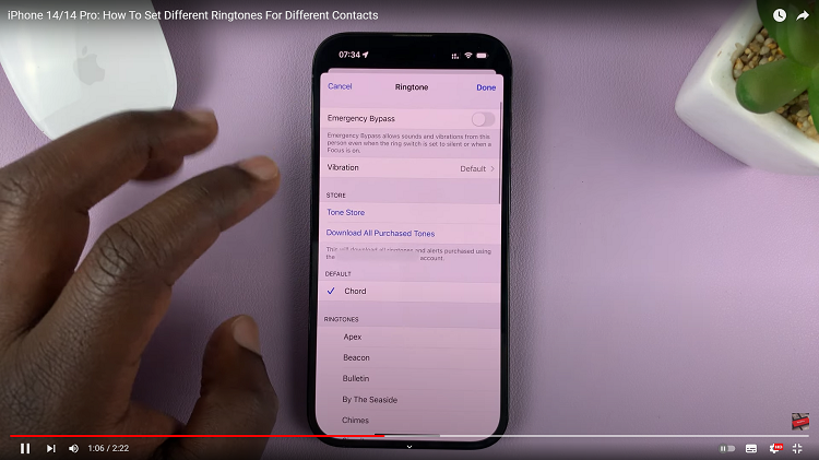 Set Different Ringtones For Different Contacts On iPhone