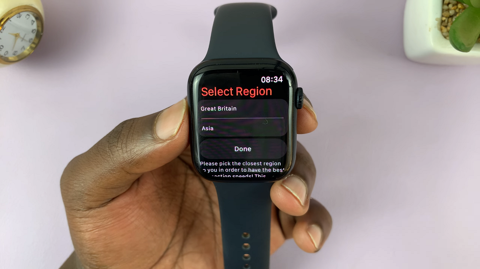 Select Region On WatchTube