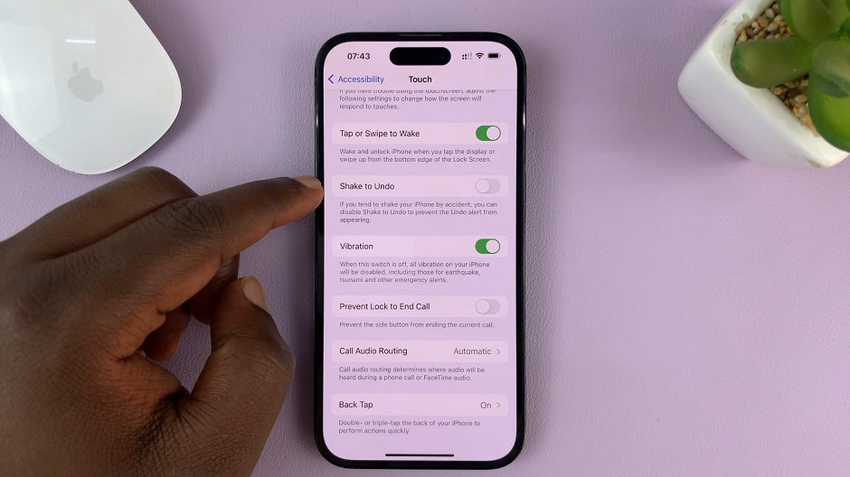 Turn Off 'Shake To Undo' On iPhone