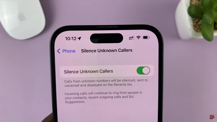 Silence Unknown Callers On iPhone