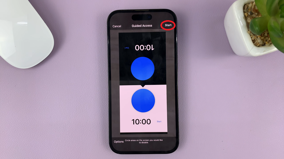 Use Guided Access to Lock the App Screen