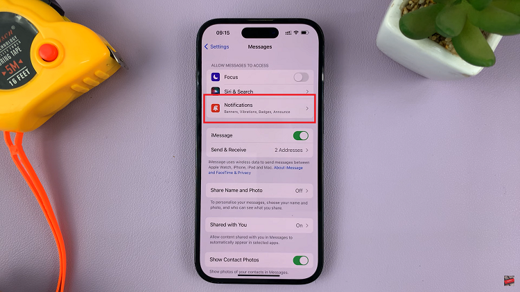 Stop Siri Announcing Message Notifications On iPhone