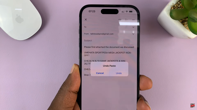 Use 'Shake To Undo' Feature On iPhone