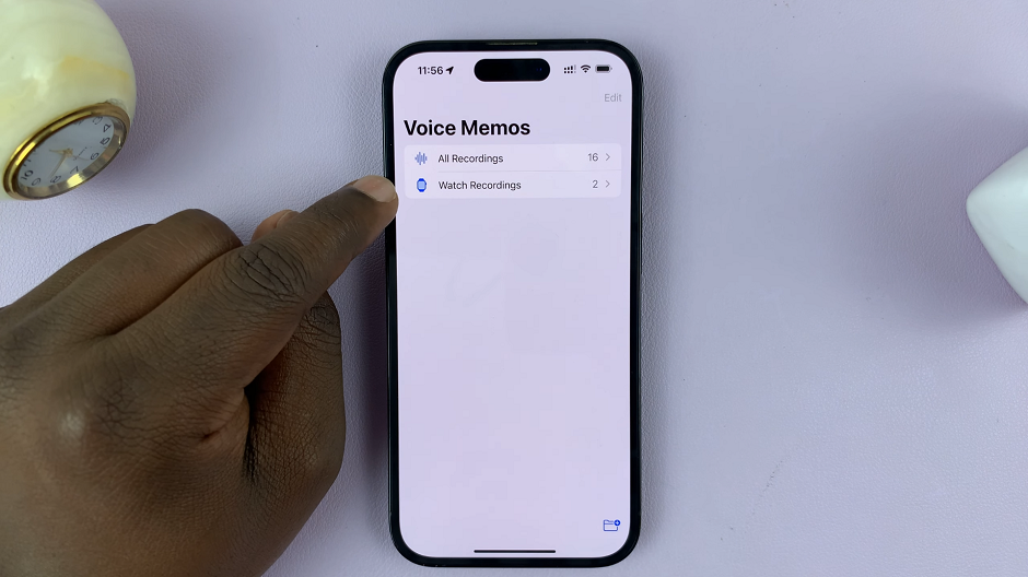 See Apple Watch Voice Memos On iPhone