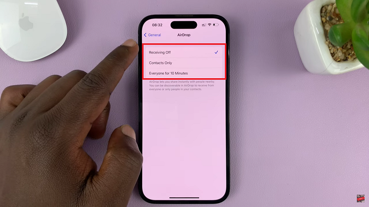 Turn On Airdrop To Receive Files On iPhone