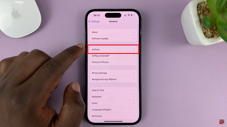 Turn On Airdrop To Receive Files On iPhone
