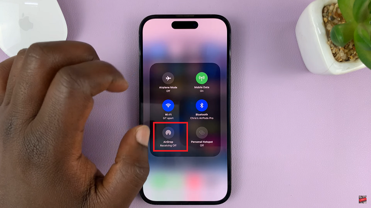 Turn On Airdrop To Receive Files On iPhone