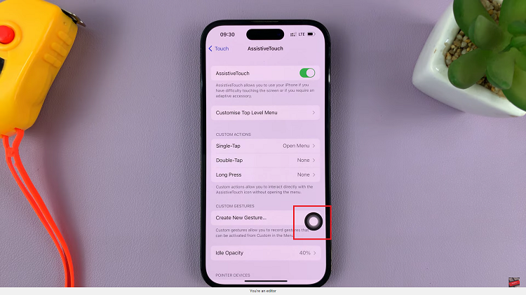 Enable Assistive Touch On iPhone