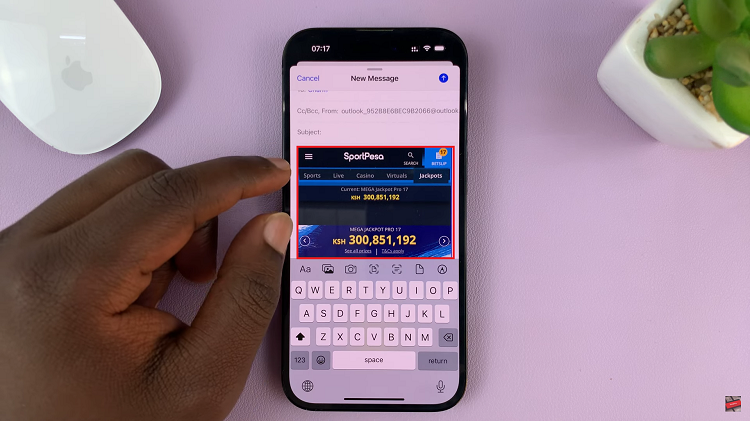 Attach Files To Email On iPhone