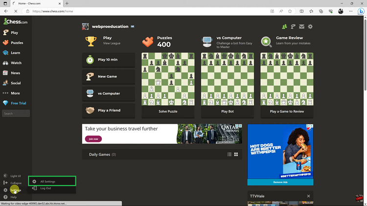 Change Password On Chess.com