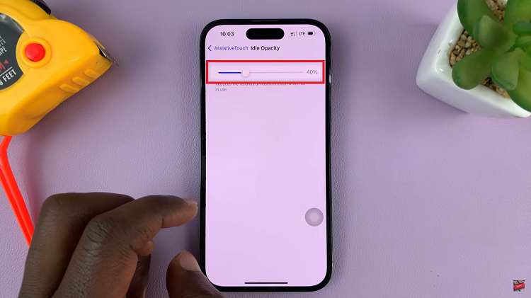 Change Visibility Of Assistive Touch Button On iPhone