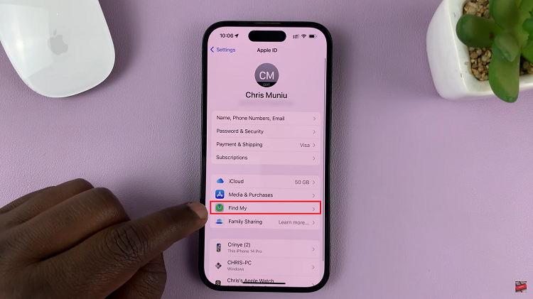 Turn Off 'Find My iPhone'