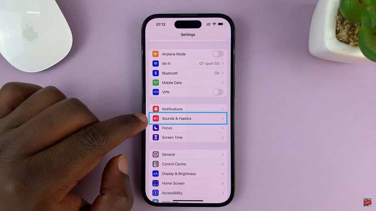 Turn On System Haptics On iPhone