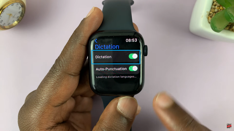 Disable Dictation On Apple Watch