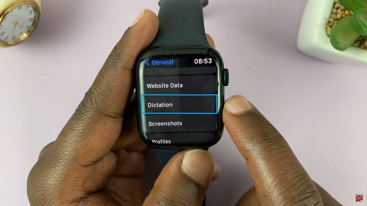 Disable Dictation On Apple Watch